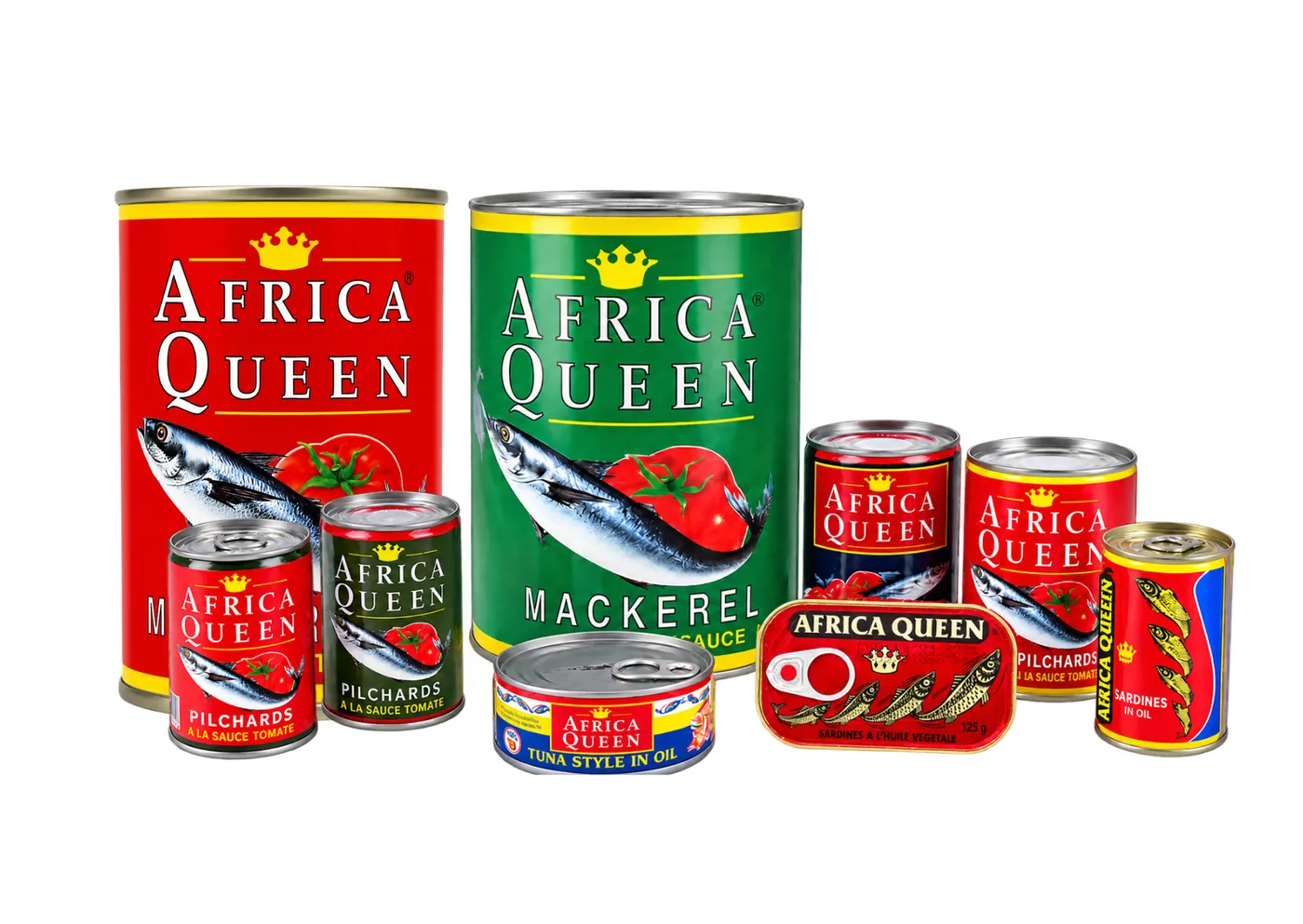 Africa Queen Fish range