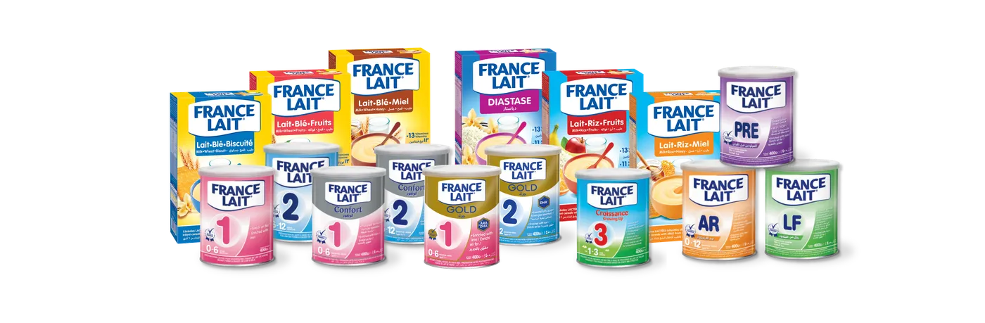 France Lait range